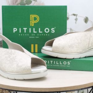 Sandalia Pitillos muy ancha y cómoda, ref11044