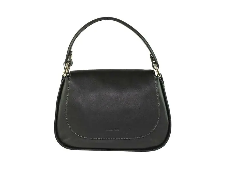 Bolso ROBERT PIETRI · MEGAN · Bandolera en Piel Natural y Pelo · Color Cuero - Imagen 4