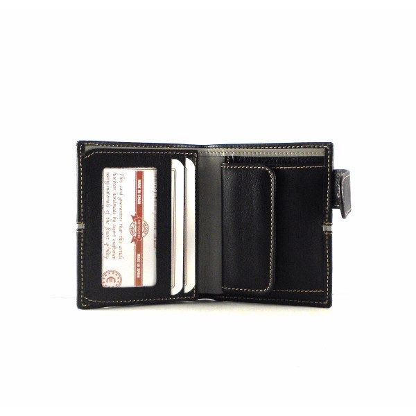 Cartera piel hombre con broche Nilo y monedero interno - Imagen 5