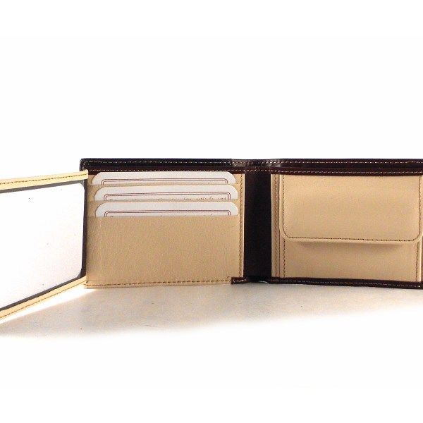 Cartera billetero estilo americano con monedero interior Nilo - Imagen 5