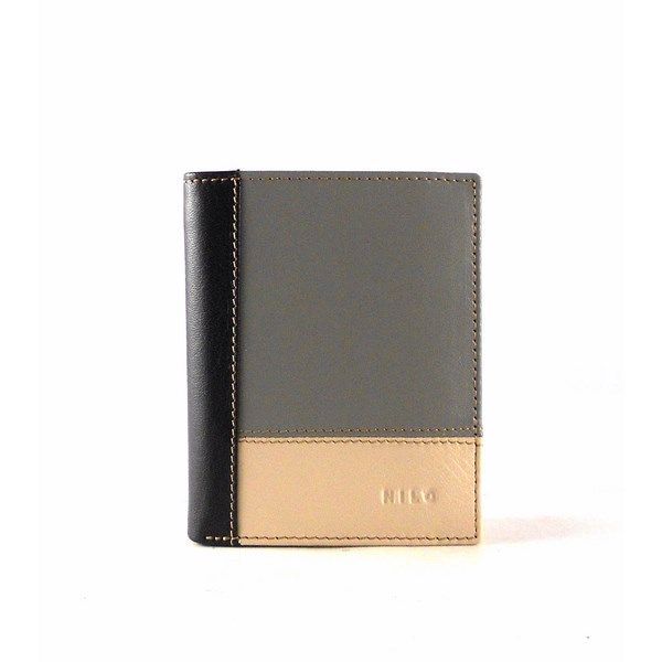 Billetera piel para hombre Nilo con monedero interior