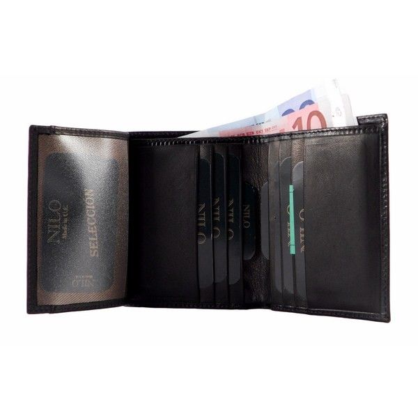 Cartera de piel con doble billetera para hombre - Imagen 3