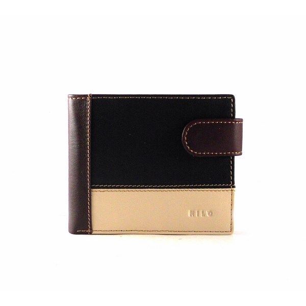 Cartera hombre piel estilo americano Nilo con monedero de cremallera - Imagen 6