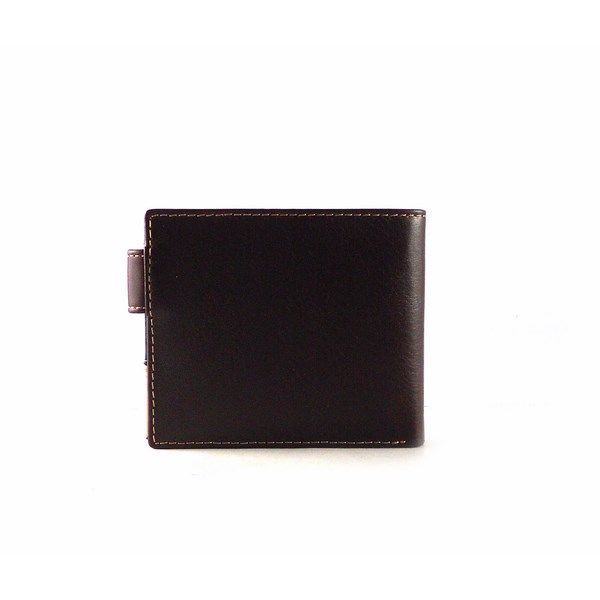 Cartera hombre piel estilo americano Nilo con monedero de cremallera - Imagen 7
