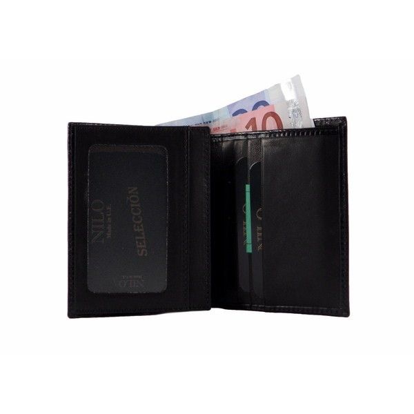 Cartera de piel con doble billetera para hombre - Imagen 4