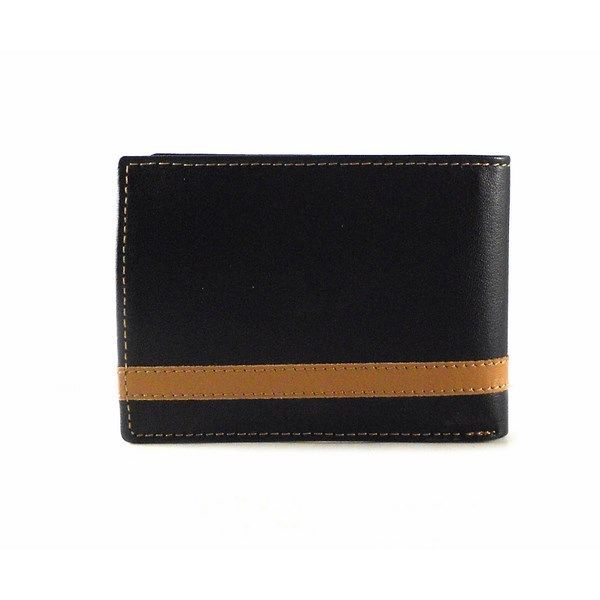 Cartera billetera piel hombre tipo americana con monedero sin broche Nilo - Imagen 3