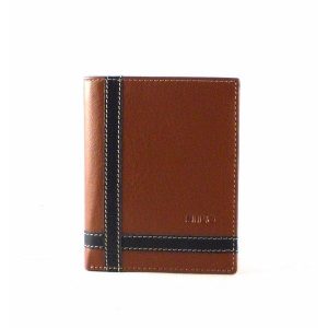Cartera piel hombre sencilla con monedero y tarjeteros Nilo