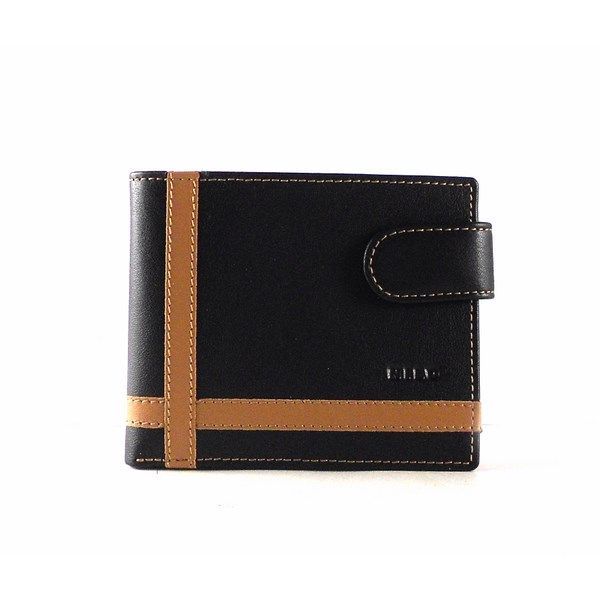 Cartera americana para hombre de piel con broche Nilo - Imagen 6