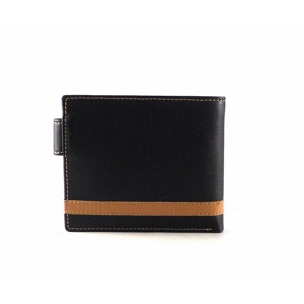 Cartera americana para hombre de piel con broche Nilo - Imagen 7