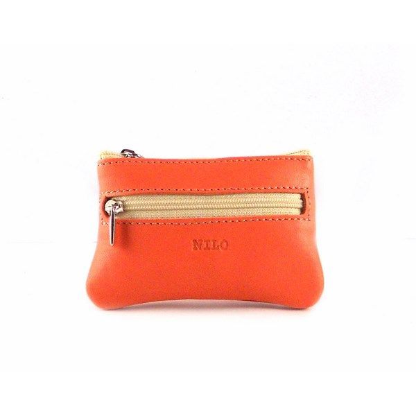 Monedero de cremallera unisex en piel - Imagen 6