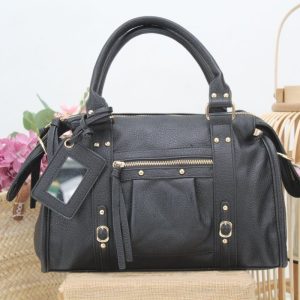 Bolso en suave poli piel con cremalleras,top ventas,ref73817