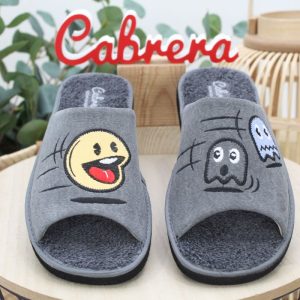 Zapatilla Cabrera con piso ultraligth dibujo come cocos,ref2952