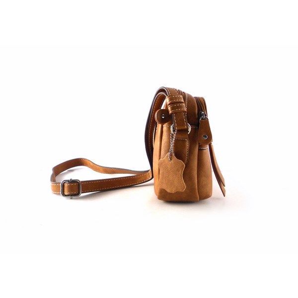 Bandolera de mujer pequeña Matties Bags Classic con cremalleras 1971 - Imagen 5