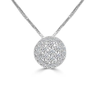 Colgante Orla Diamantes 0.84 cts