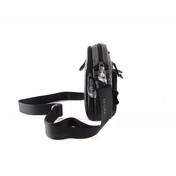 Bolso bandolera hombre pequeño cremalleras Matties combinado - Imagen 6