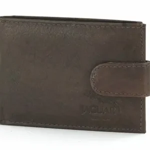 Cartera JAGUAR · Billetero Tarjetero con monedero · En Piel Vacuno · Formato americano · 4 Tarjetas