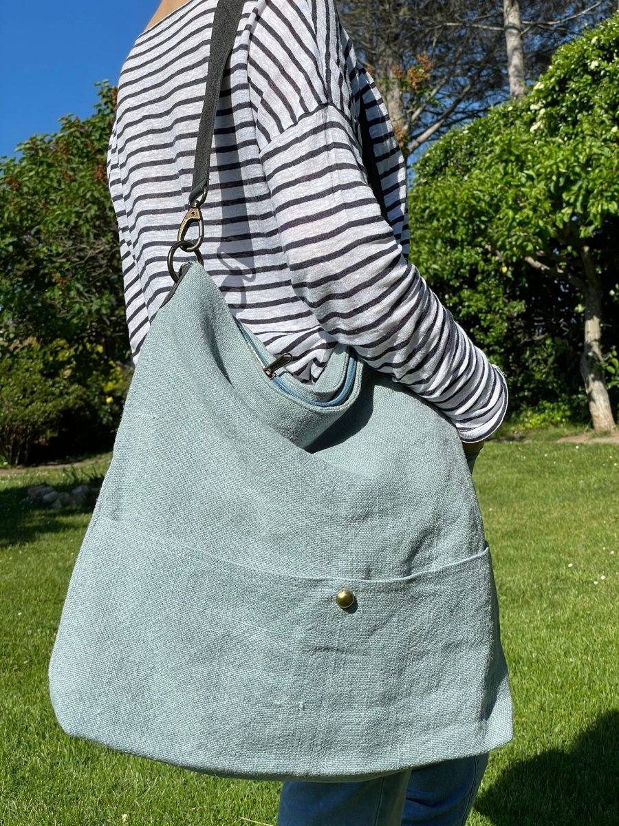 Bolso de lino con algodón - Imagen 2