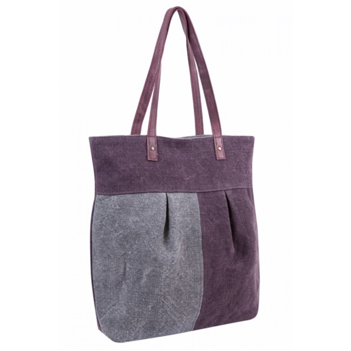 Bolso shopper de lino - Imagen 5