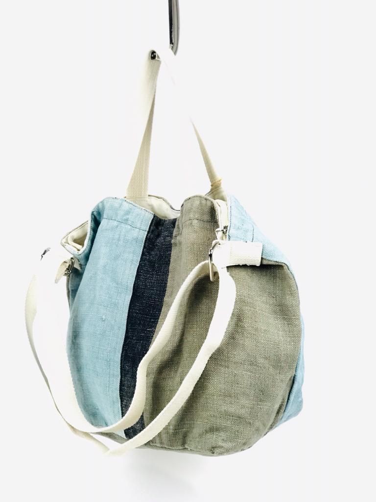 Bolso shoopper de Lino - Imagen 7