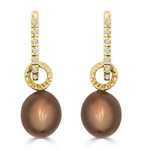 Pendientes Brown