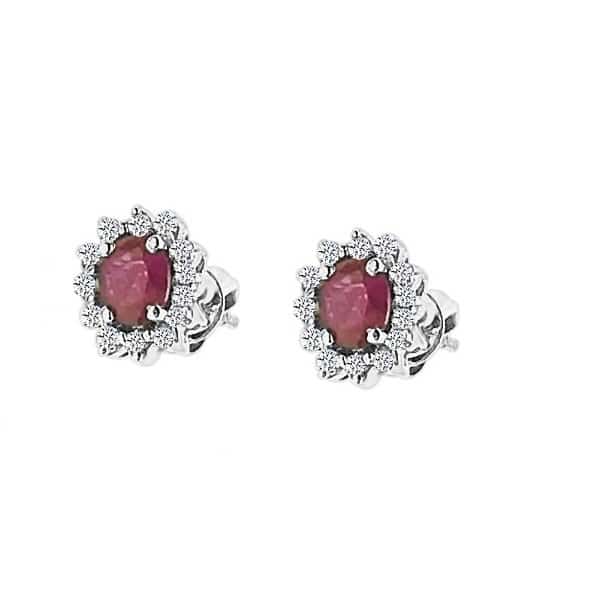 Pendiente Orla Rubí - Imagen 3