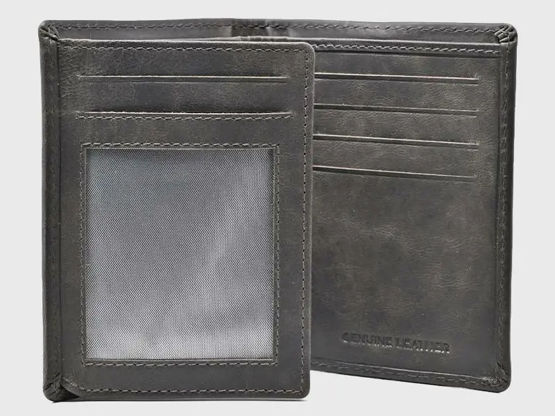Cartera JAGUAR · Billetero Tarjetero sin monedero · En Piel Ovino · Sistema RFID · 13 Tarjetas - Imagen 4