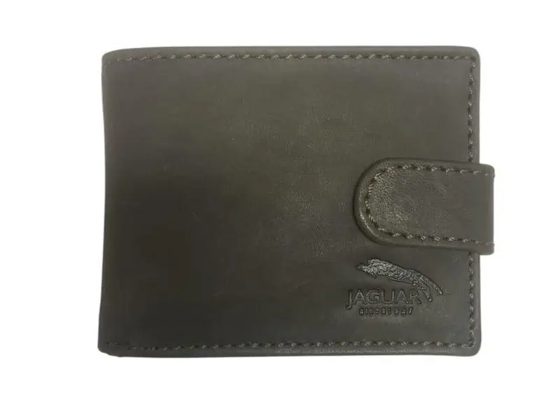 Cartera JAGUAR · Billetero Tarjetero con monedero · En Piel Ovino · Sistema RFID · 9 Tarjetas - Imagen 5