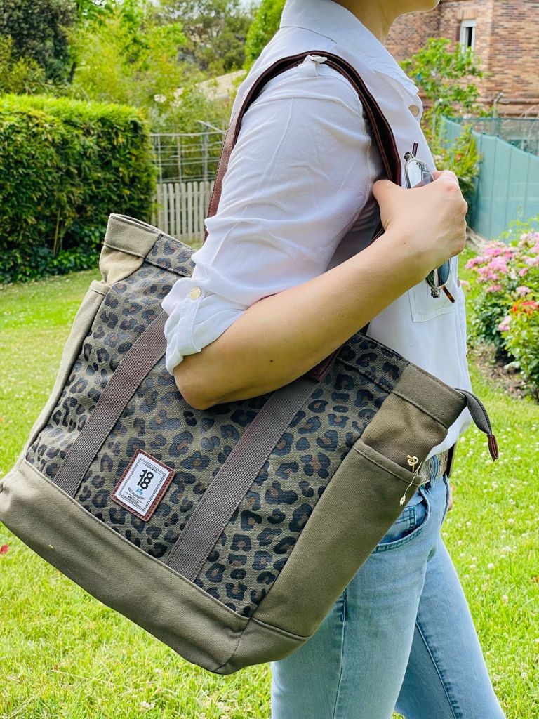Bolso shopper camuflaje