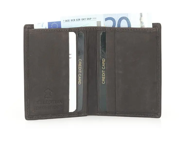Cartera JAGUAR · Billetero Tarjetero sin monedero · En Piel Vacuno · Sistema RFID · 6 Tarjetas - Imagen 3