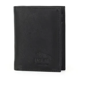 Cartera JAGUAR · Billetero Tarjetero sin monedero · En Piel Vacuno · Sistema RFID · 8 Tarjetas