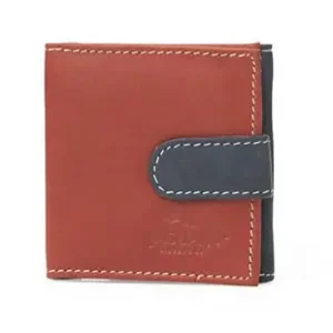 Cartera JAGUAR · Billetero Monedero en Piel con Solapa · Multicolor