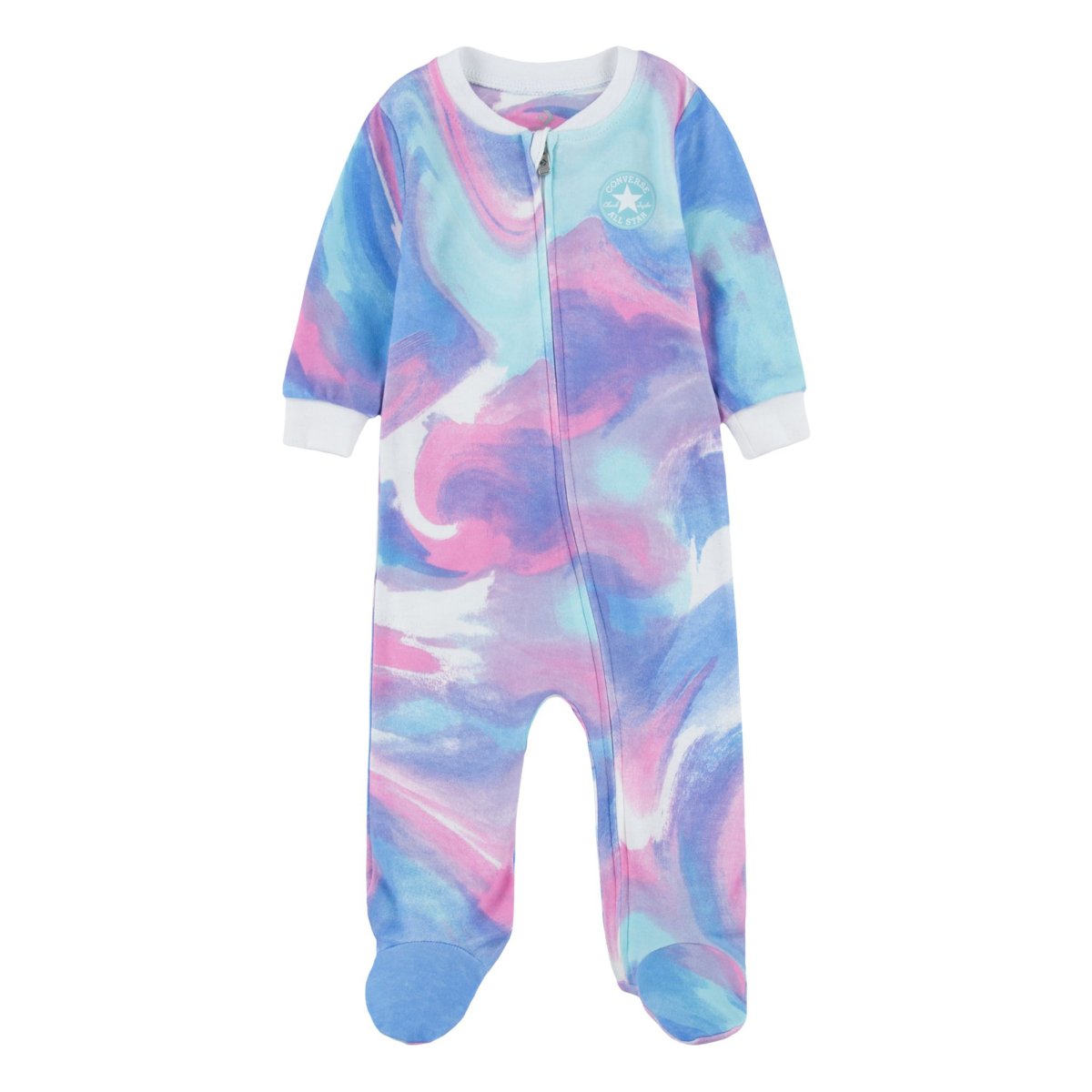 CONVERSE – Pijama Pelele Bebé Converse Tie Dye Enterizo 6 y 9 Meses