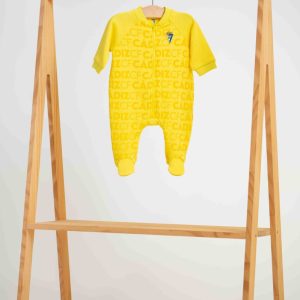 Pelele amarillo con cremallera - Cádiz CF