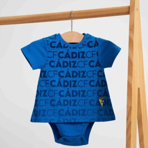 Body de manga corta bebé azul - Cádiz CF
