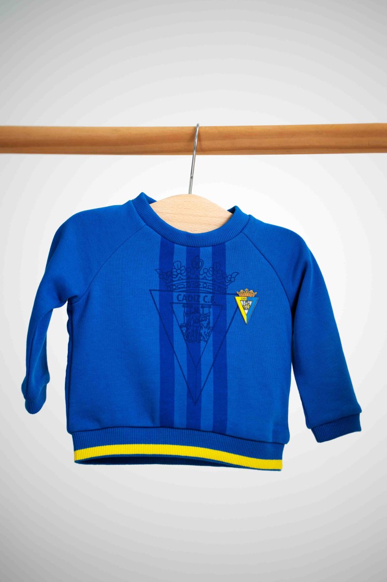 Sudadera azul de bebé - Cádiz CF - Imagen 2
