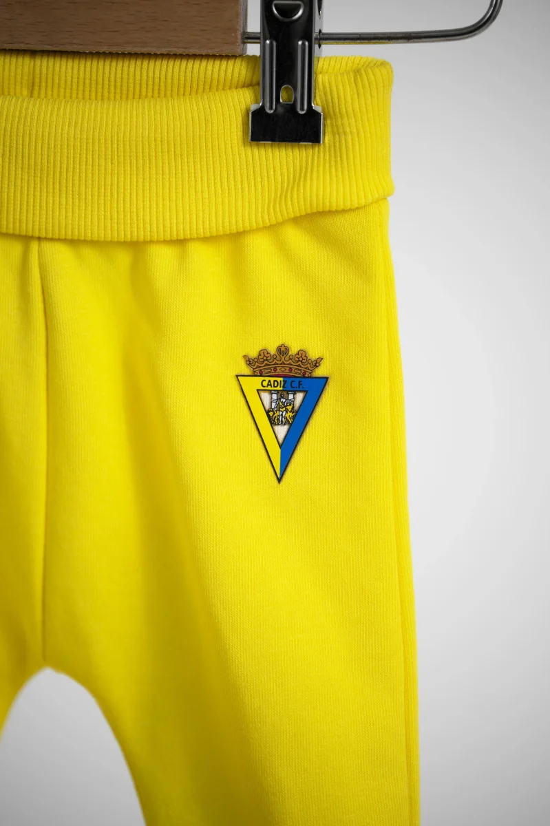 Pantalón amarillo recién nacido - Cádiz CF - Imagen 3