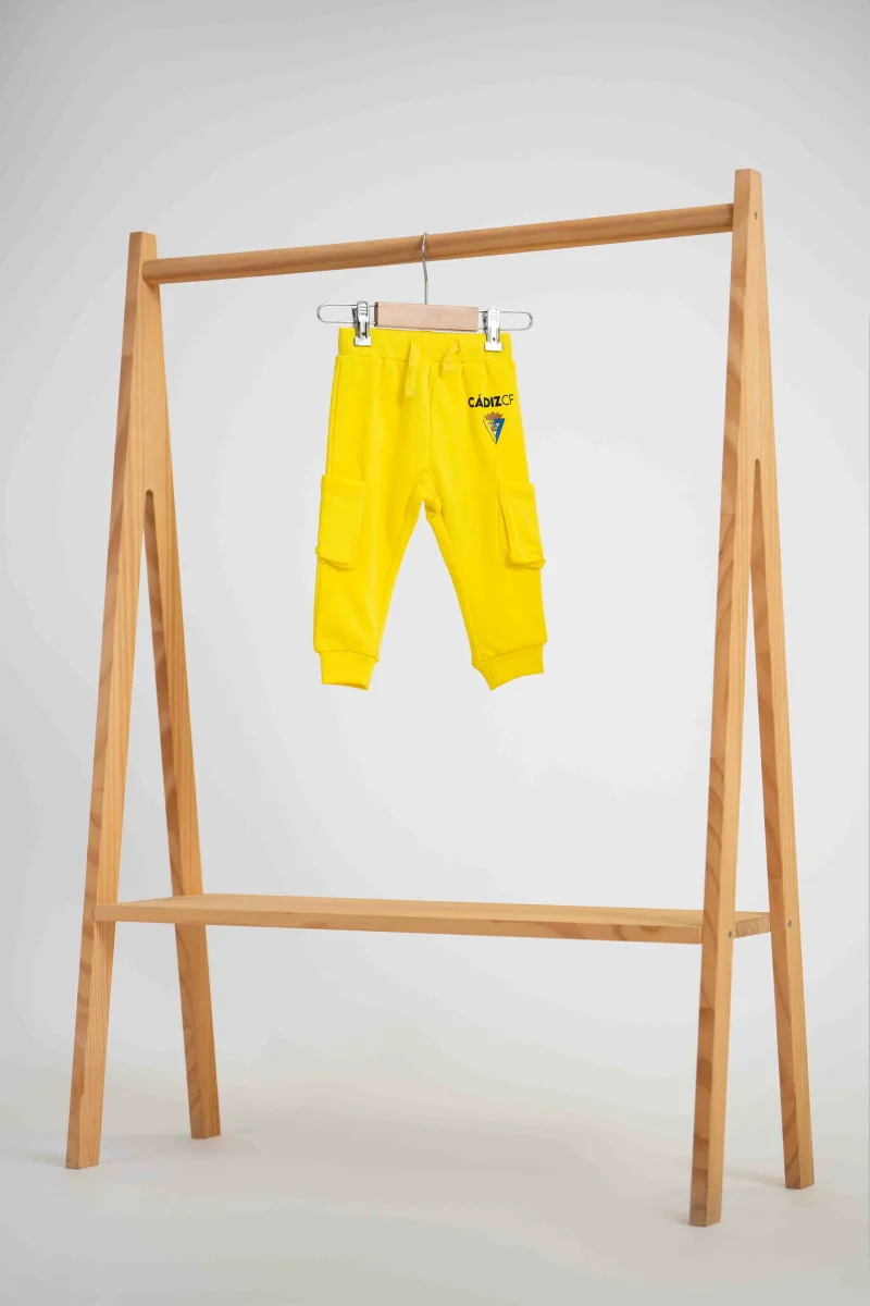 Pantalón cargo amarillo bebé - Cádiz CF - Imagen 2
