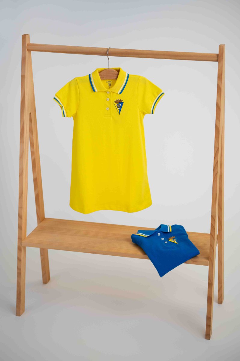 Vestido amarillo niña - Cádiz CF - Imagen 2