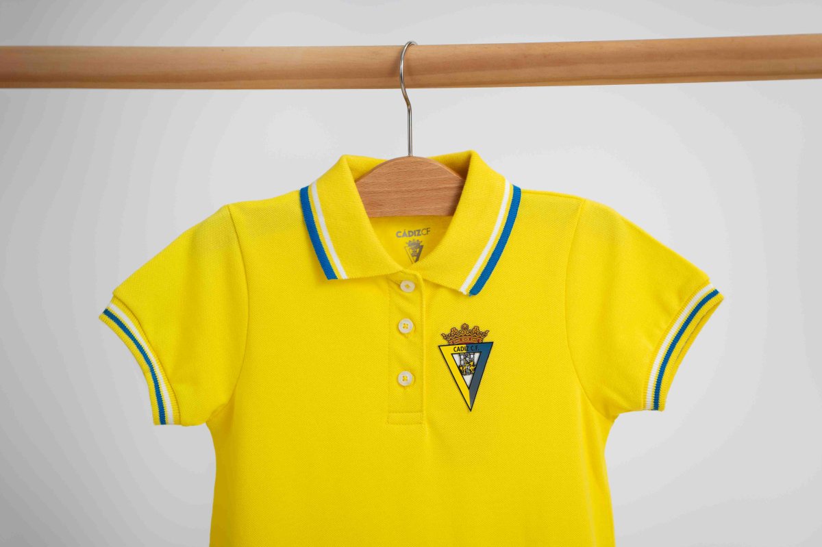Vestido amarillo niña - Cádiz CF - Imagen 3