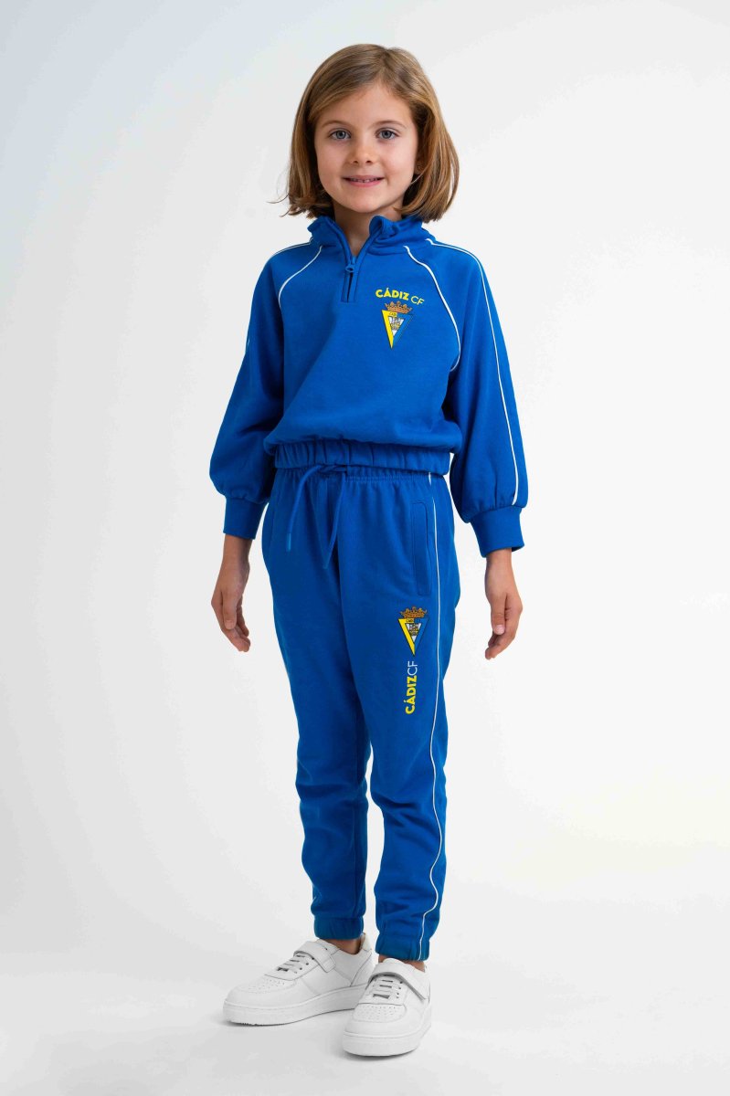 Pantalón felpa azul niña - Cádiz CF - Imagen 4