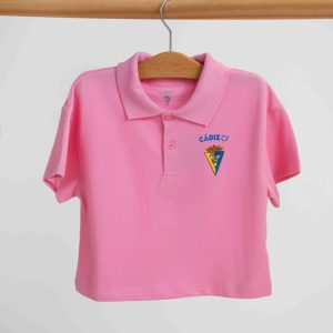 Polo de niña rosa - Cádiz CF