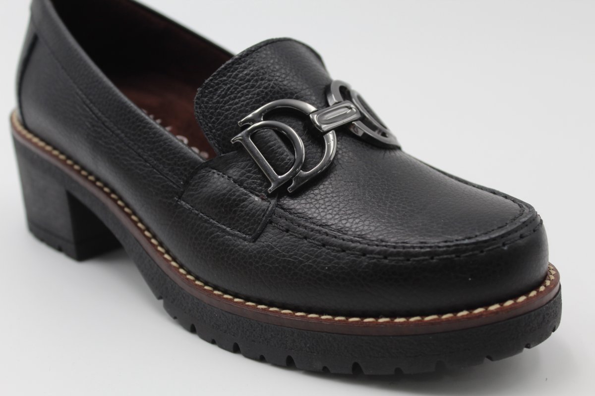 Zapato Pitillos todo en piel con piso crepé antideslizante,ref20520 - Imagen 3
