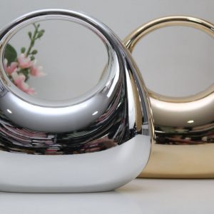 Bolsito fiesta metalico efecto espejo,top ventas!! ref20853