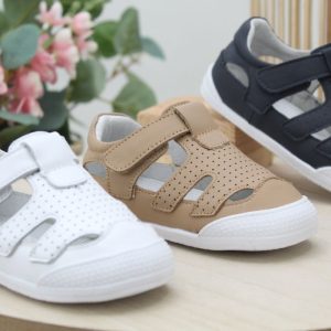 Sandalia niño Barefoot toda en piel,ref1707