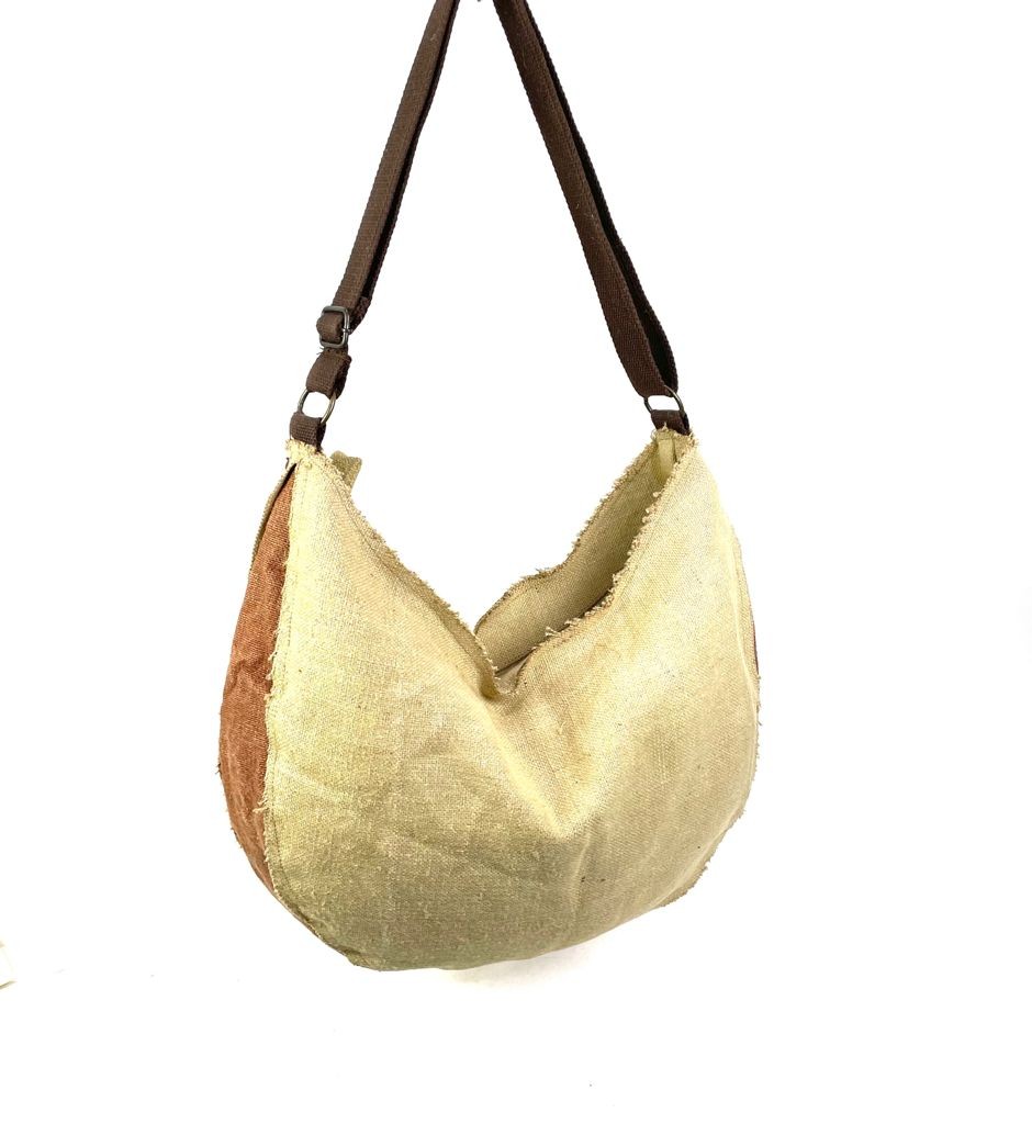 Bolso hobo de lino - Imagen 8