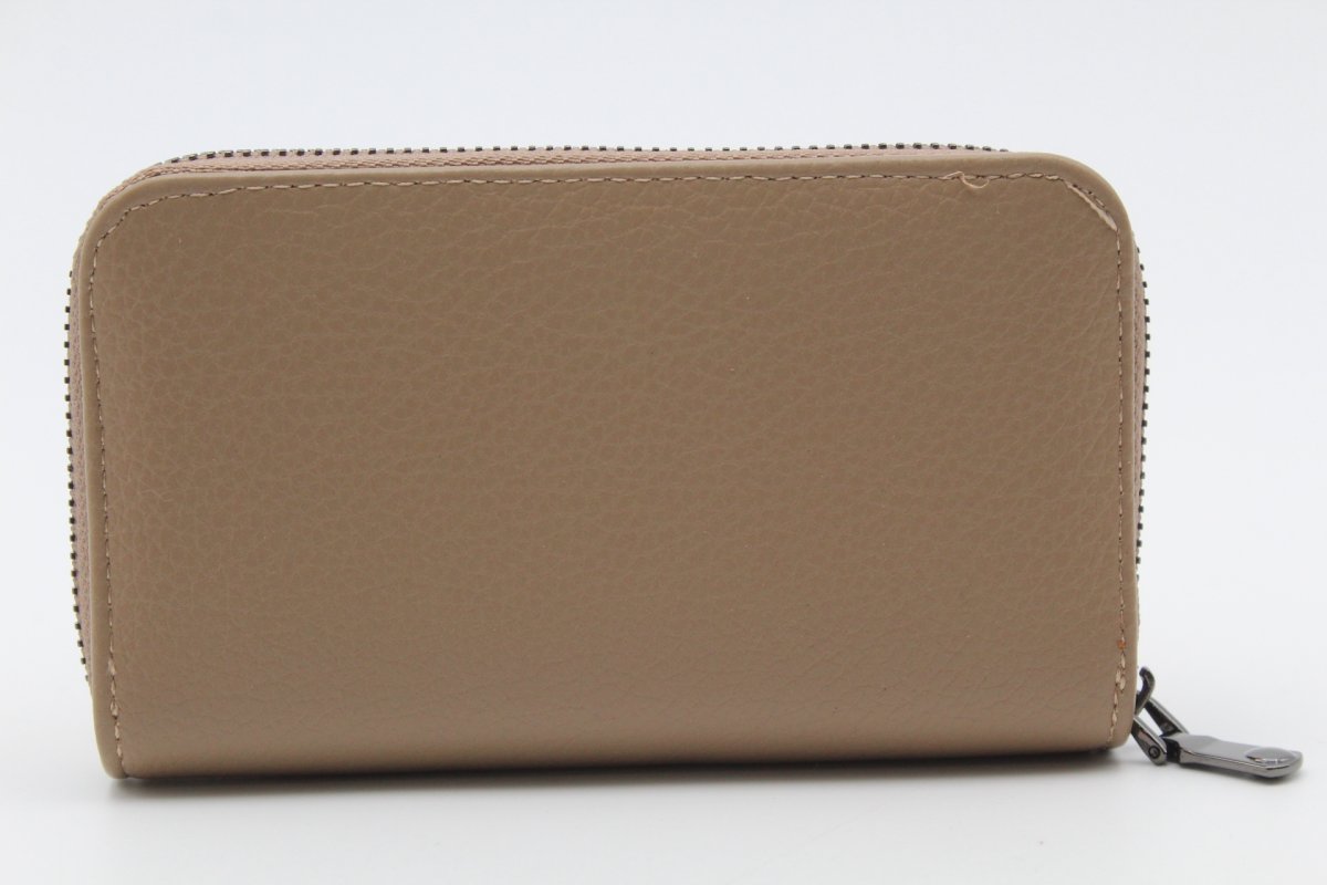Monedero-tarjetero con cremallera y detalles de tachas,ref37373 - Imagen 7