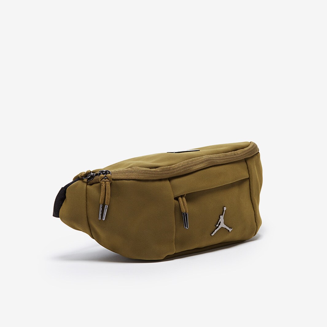 NIKE – Riñonera Jordan Suede Air Olive Flak verde oliva | Unisex 9A0317-F1F-EH - Imagen 7