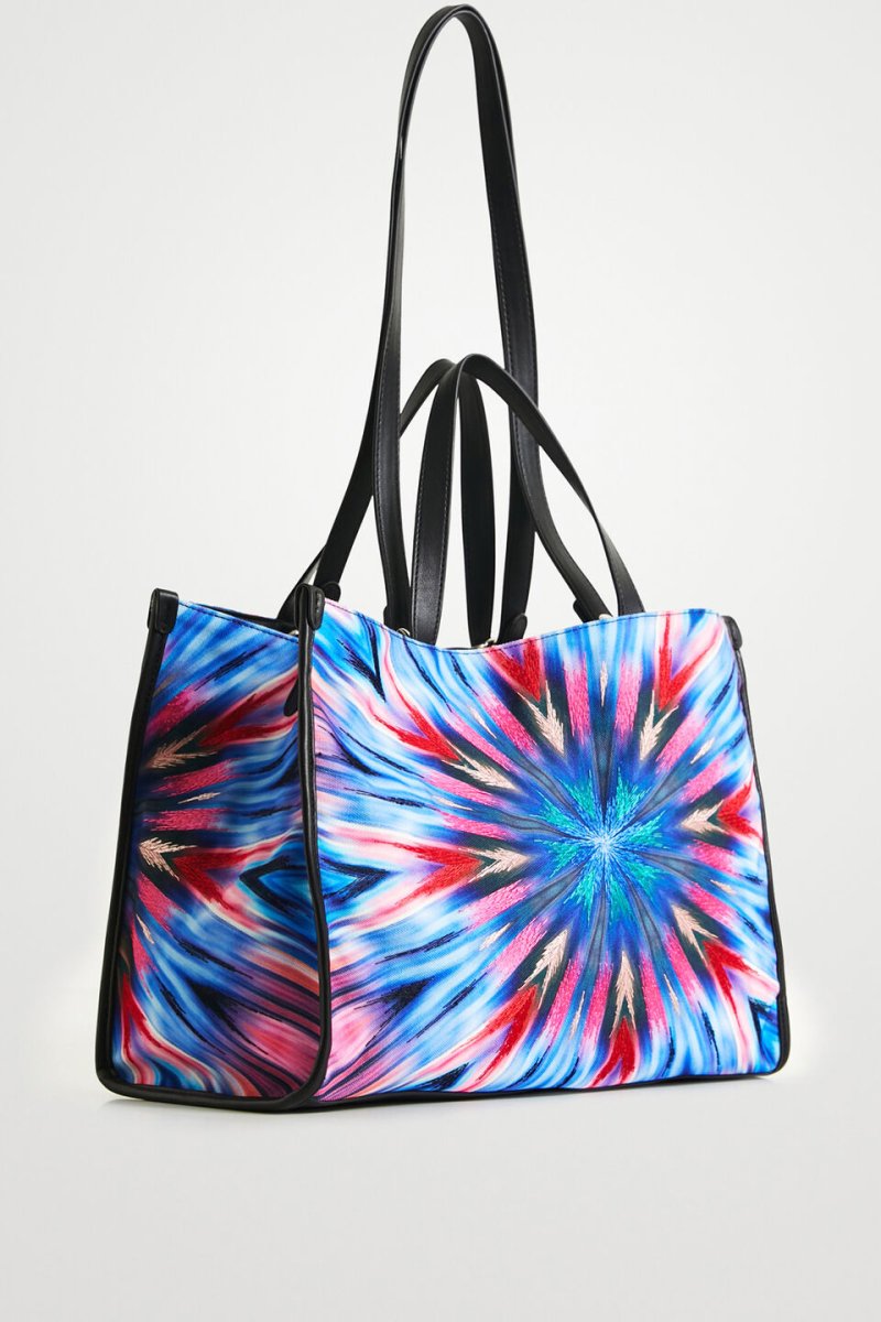 DESIGUAL – Bolso Mujer Hombro Lavender Hanover Multicolor 2 en 1 - Imagen 3