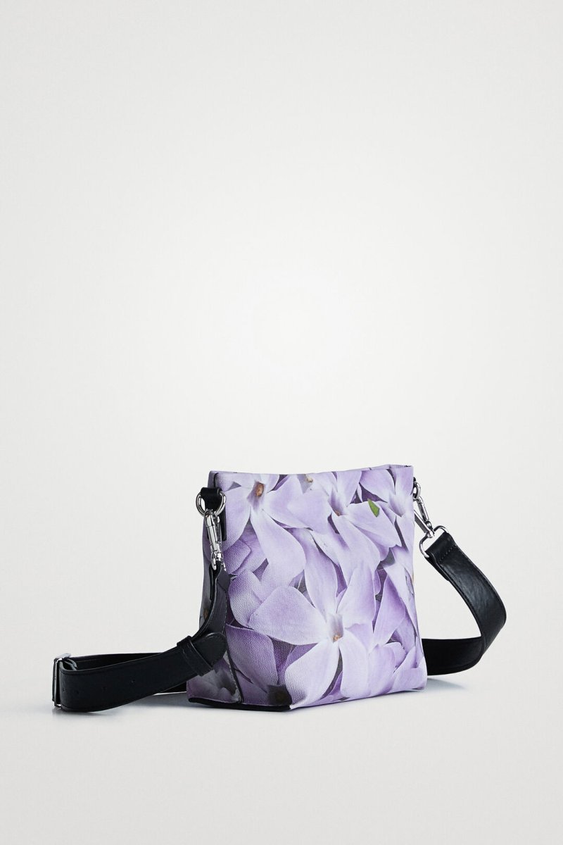DESIGUAL – Bolso Bandolera Desigual Imperial Patch Calpe Lila | 22SAXPA1/3001 - Imagen 9