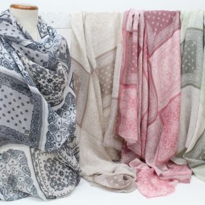 Pashmina para mujer combinada ,re529